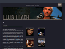 Tablet Screenshot of lluisllach.fr